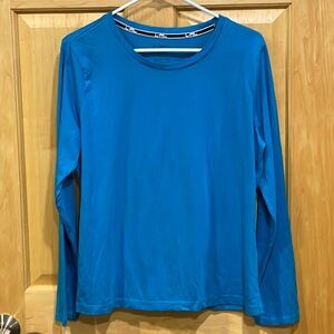 Lauren Ralph Lauren blue king sleeve t-shirt size XL